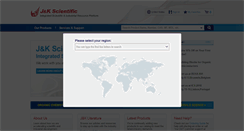 Desktop Screenshot of jk-scientific.com